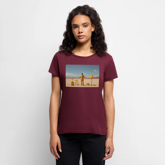 Alles im Griff (theoretisch) | Frauen Premium T-Shirt - Burgunderrot