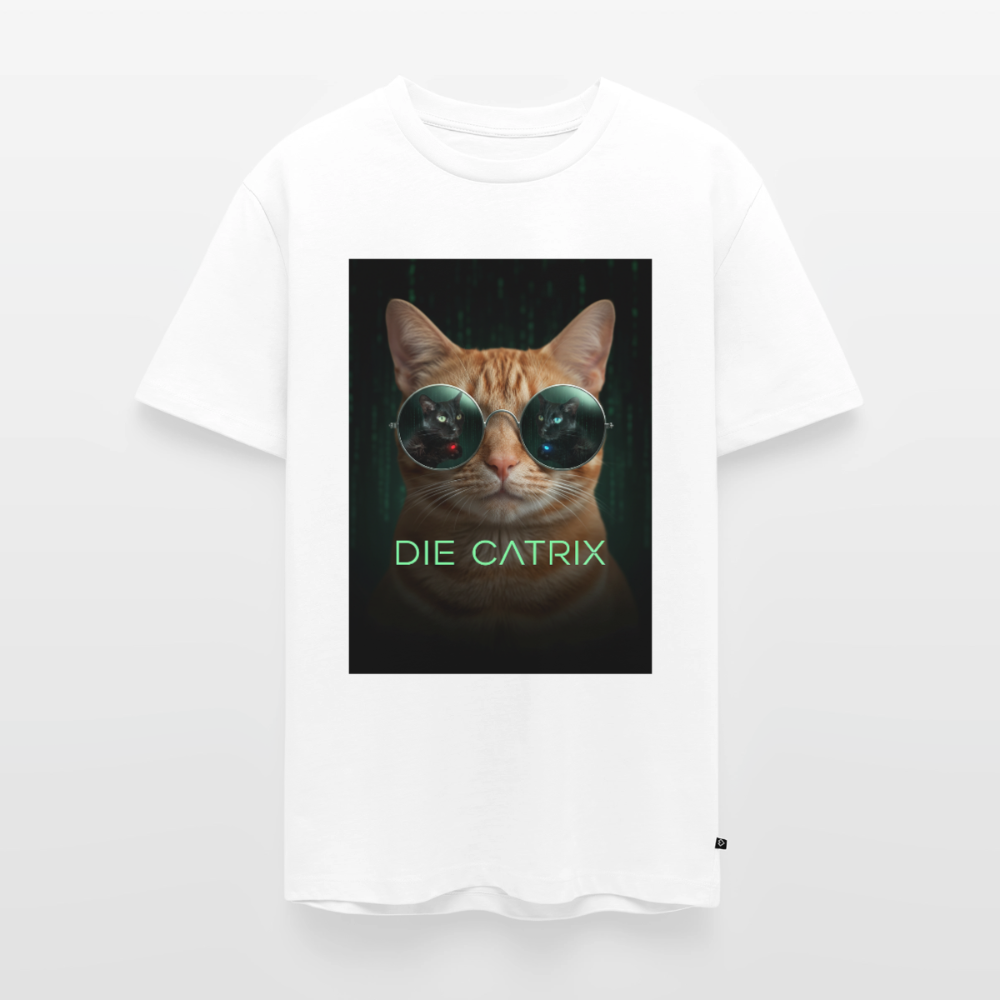 Die Catrix – Krümel erwacht | Männer Premium T-Shirt - Weiß