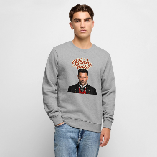 Bisch du’s? – Schwarzwaldkerl | Männer Premium Pullover - Grau meliert