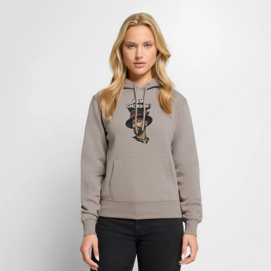 Wem ghörsch? – Alemannische Klärung | Frauen Premium Hoodie - Taupe