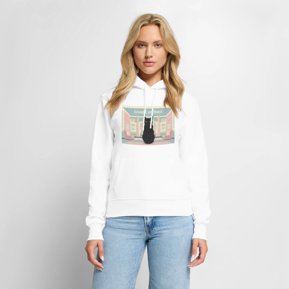 Grand Hotel Krümel | Frauen Premium Hoodie - Weiß