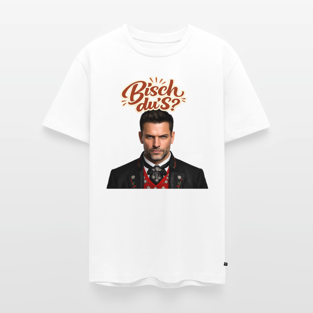 Bisch du’s? – Schwarzwaldkerl | Männer Premium T-Shirt - Weiß