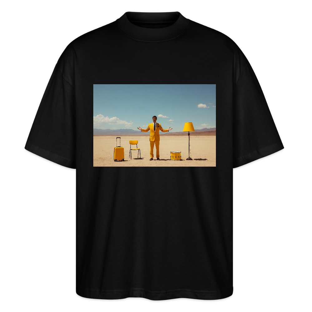 Alles im Griff (theoretisch) | Stanley/Stella Oversized Unisex Bio T-Shirt Blaster - Schwarz