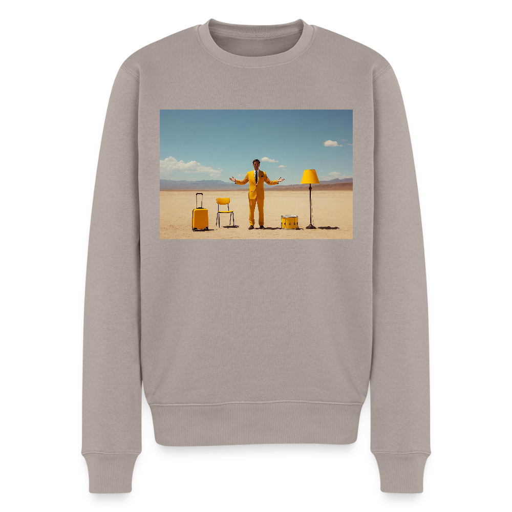 Alles im Griff (theoretisch) | Männer Premium Pullover - Taupe