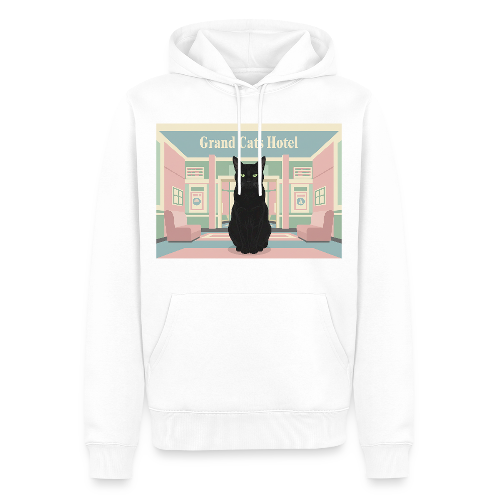 Grand Hotel Krümel | Männer Premium Hoodie - Weiß