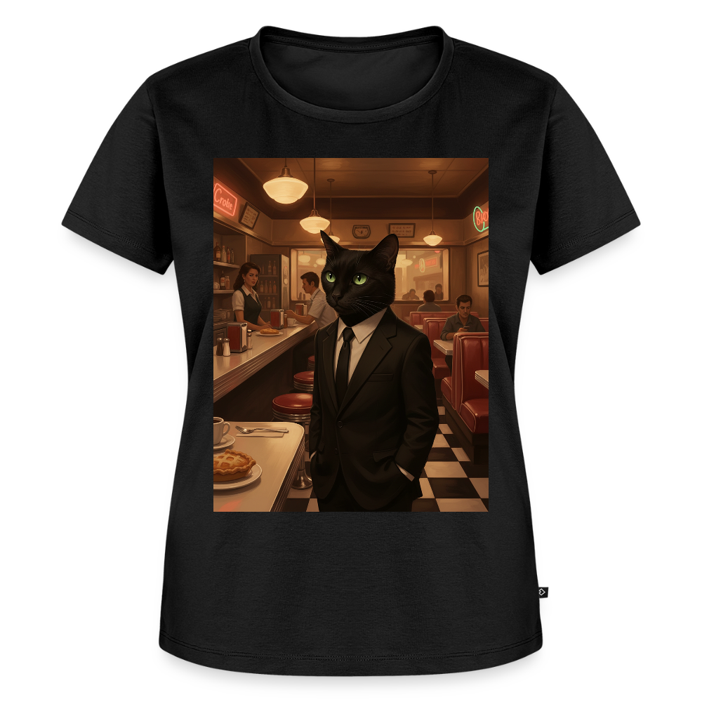 Krümel – Royale mit Pfote | Frauen Premium T-Shirt - Schwarz