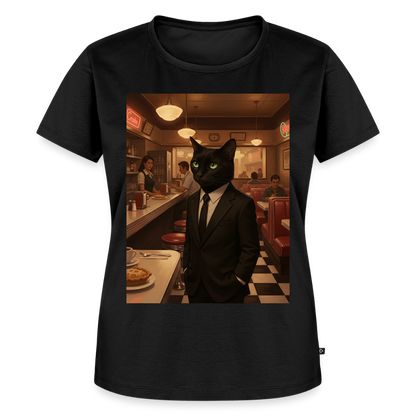 Krümel – Royale mit Pfote | Frauen Premium T-Shirt - Schwarz