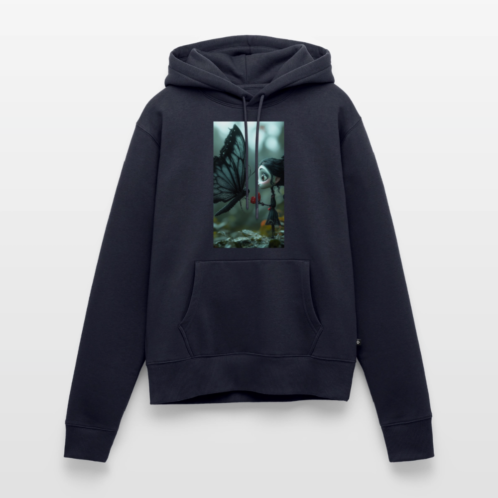 Mut für einen Moment | Frauen Premium Hoodie - Navy