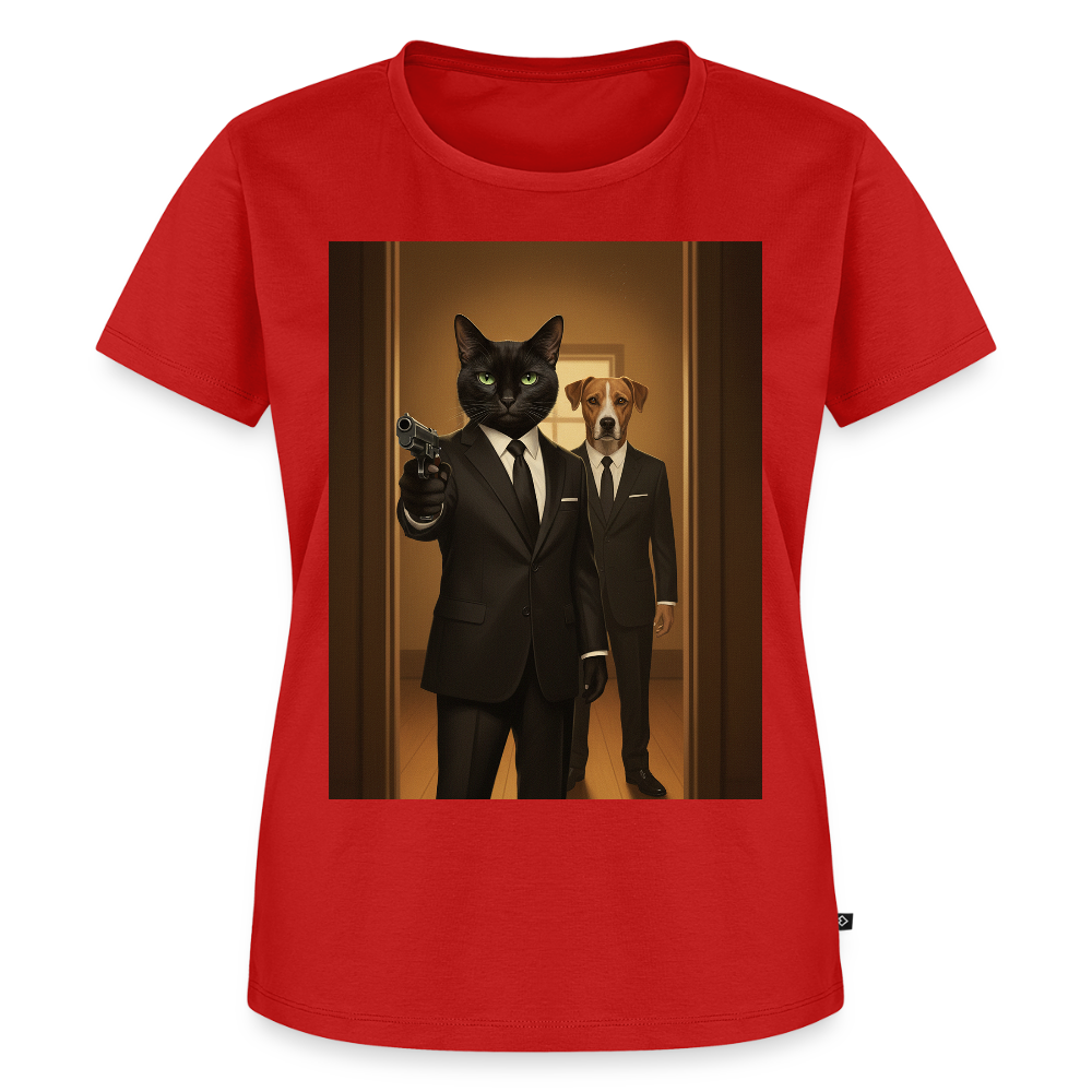 Krümel – Say Meow Again | Frauen Premium T-Shirt - Rot