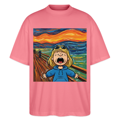 Der Schrei… manchmal bist du es selbst | Stanley/Stella Oversized Unisex Bio T-Shirt Blaster - Pink 