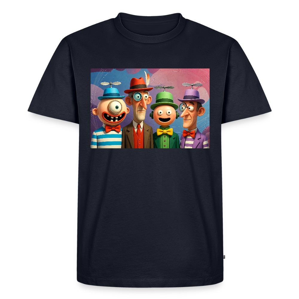 Gedankenkreise auf Hochtouren | Männer Premium T-Shirt - Navy