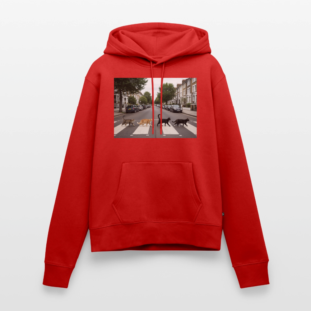 The Purrfect Crossing – Wir waren vor der Band da | Frauen Premium Hoodie - Rot
