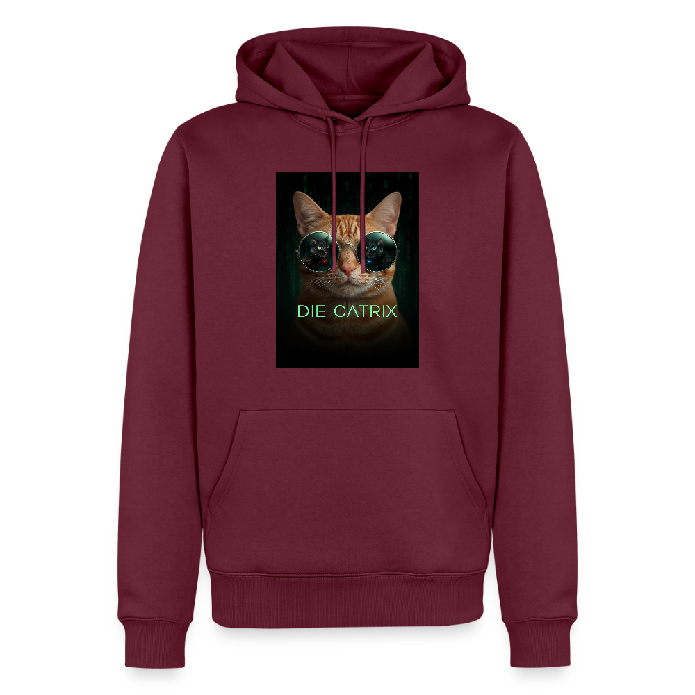 Die Catrix – Krümel erwacht | Männer Premium Hoodie - Burgunderrot