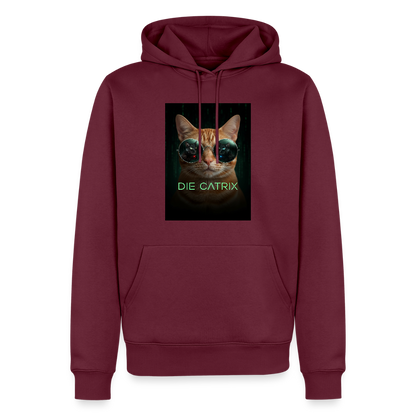Die Catrix – Krümel erwacht | Männer Premium Hoodie - Burgunderrot