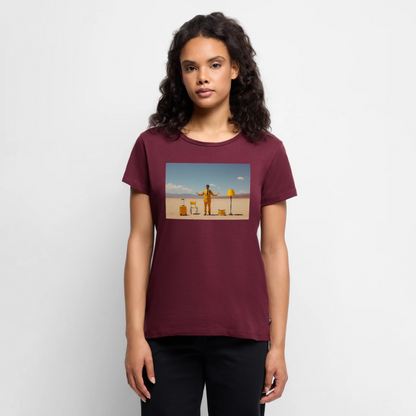 Alles im Griff (theoretisch) | Frauen Premium T-Shirt - Burgunderrot