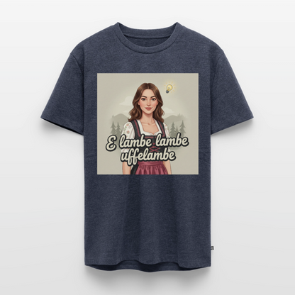 E Lambe, lambe, uffelambe – Alemannischer Geistesblitz | Männer Premium T-Shirt - Jeansblau 