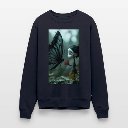 Mut für einen Moment |  Männer Premium Pullover - Navy