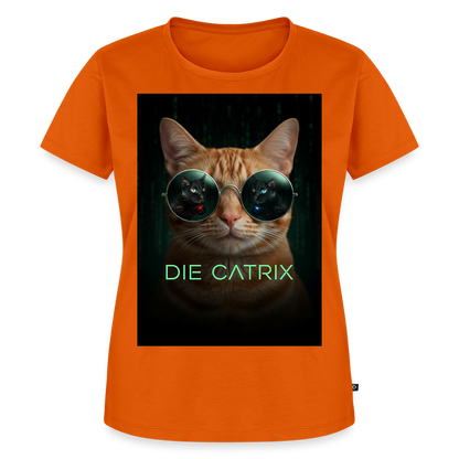 Die Catrix – Krümel erwacht | Frauen Premium T-Shirt - Orange 