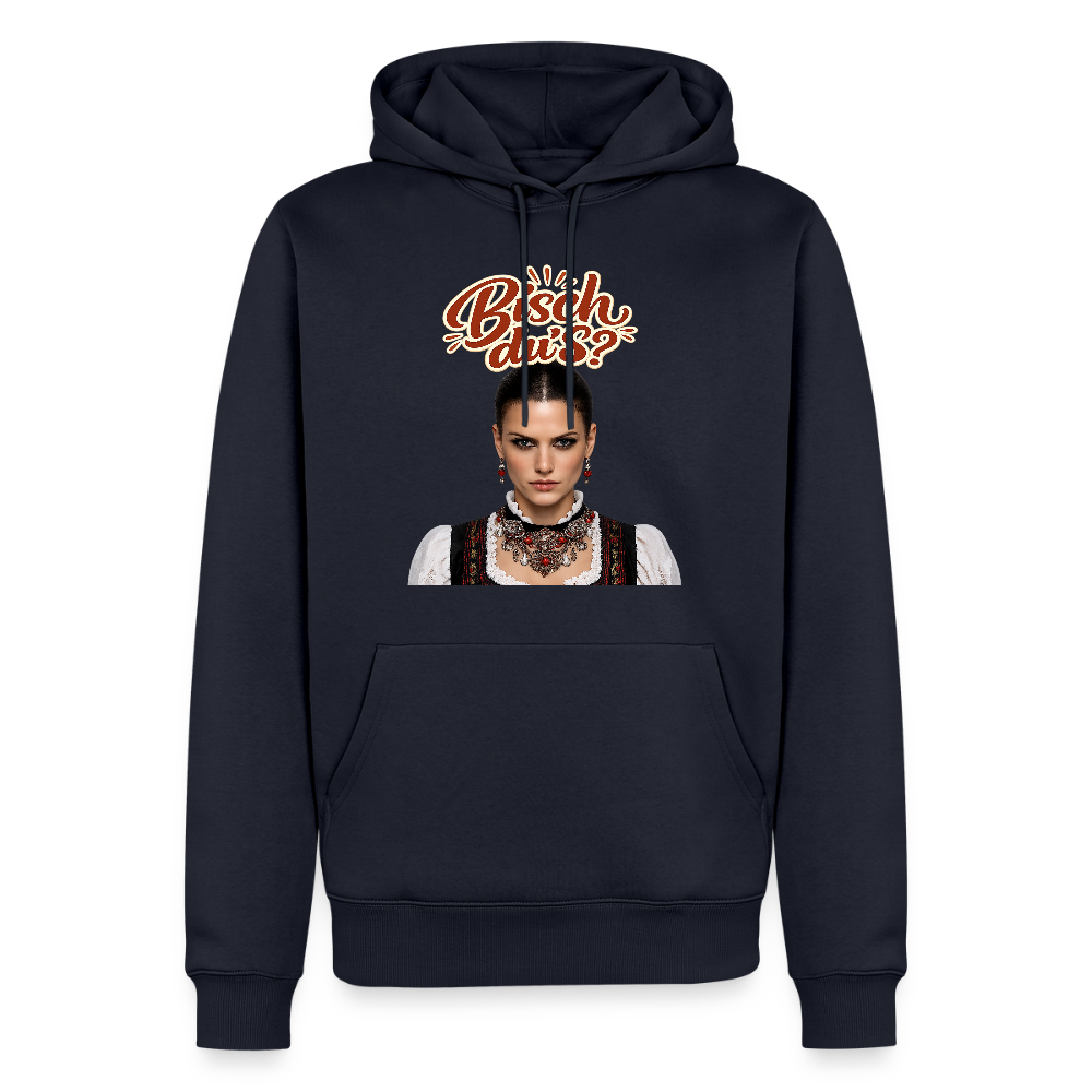 Schwarzwaldstolz – Sie weiß, wer sie isch | Männer Premium Hoodie - Navy