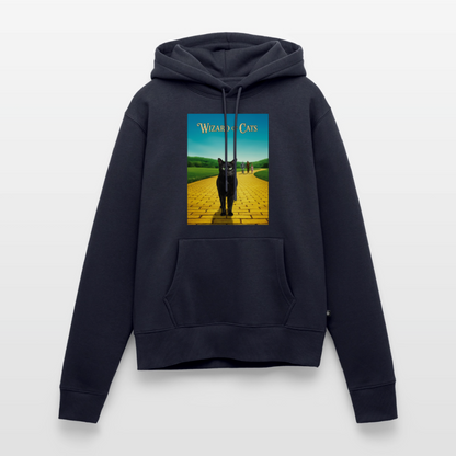Wizard of Cats – Der gelbe Weg gehört Krümel | Frauen Premium Hoodie - Navy