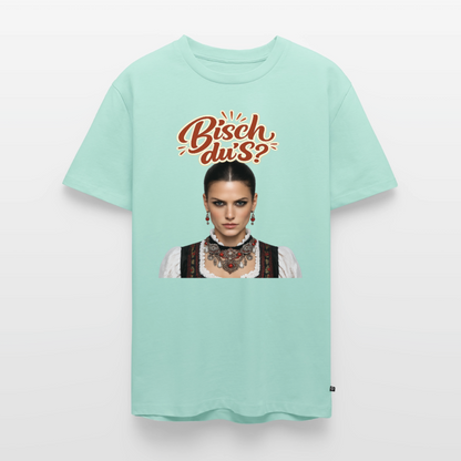 Schwarzwaldstolz – Sie weiß, wer sie isch | Männer Premium T-Shirt - Mint 