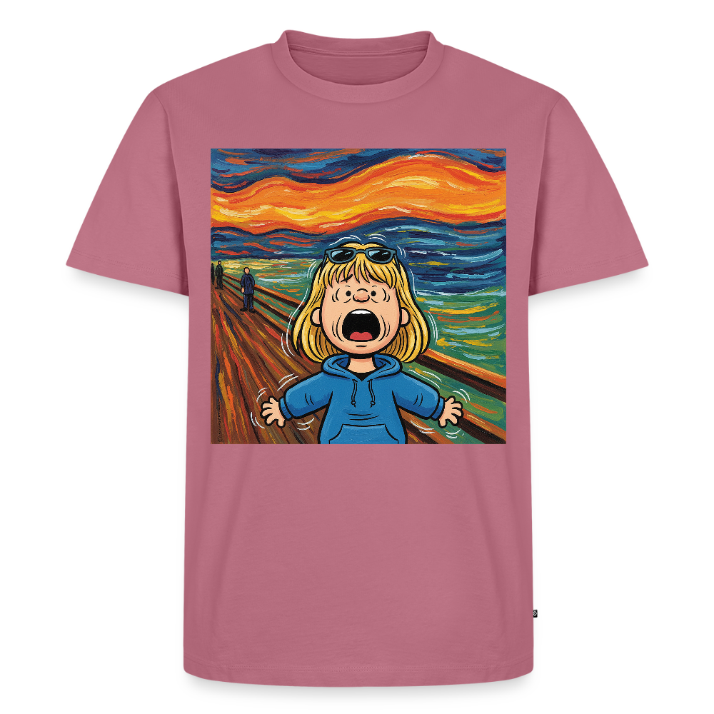 Der Schrei… manchmal bist du es selbst | Männer Premium T-Shirt - Mauve