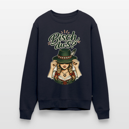 Bisch du’s? – Der Blick sagt alles |  Männer Premium Pullover - Navy