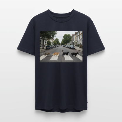 The Purrfect Crossing – Wir waren vor der Band da | Männer Premium T-Shirt - Navy