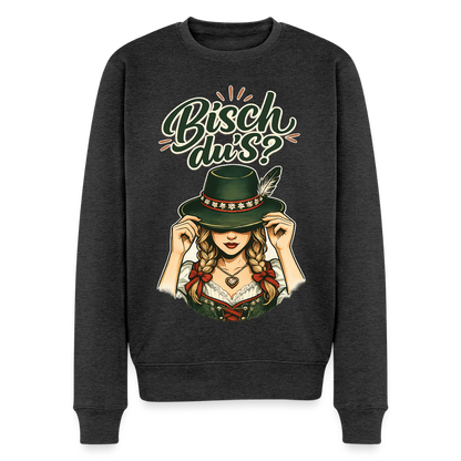 Bisch du’s? – Der Blick sagt alles |  Männer Premium Pullover - Anthrazit meliert