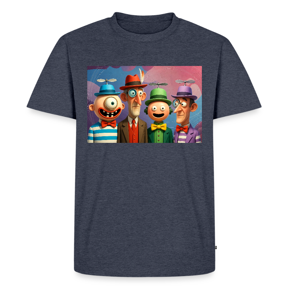 Gedankenkreise auf Hochtouren | Männer Premium T-Shirt - Jeansblau 