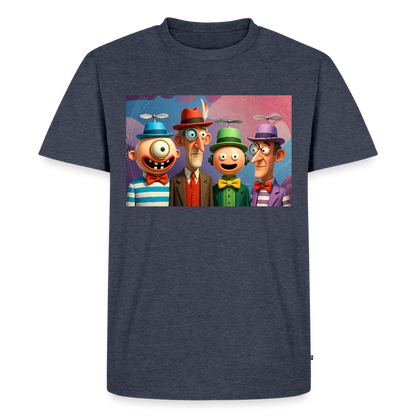 Gedankenkreise auf Hochtouren | Männer Premium T-Shirt - Jeansblau 