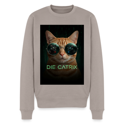Die Catrix – Krümel erwacht |  Männer Premium Pullover - Taupe