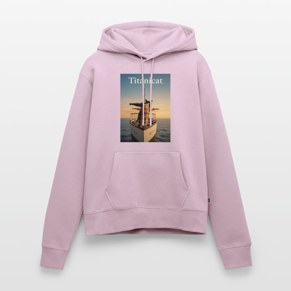 Titanicat – Ich bin der König der Kratzbäume | Frauen Premium Hoodie - Altrosa