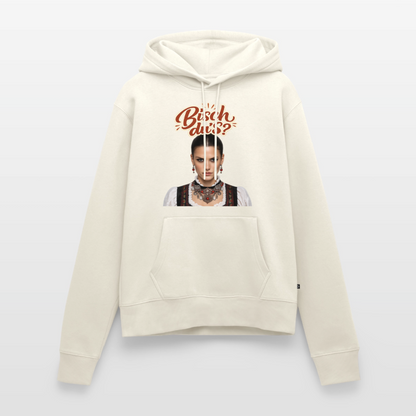 Schwarzwaldstolz – Sie weiß, wer sie isch | Frauen Premium Hoodie - Naturweiß