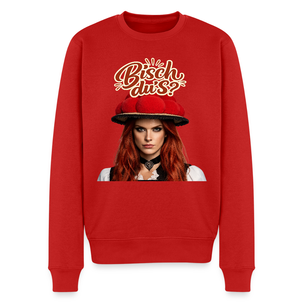 Bisch du’s? – Schwarzwaldmädel |  Männer Premium Pullover - Rot