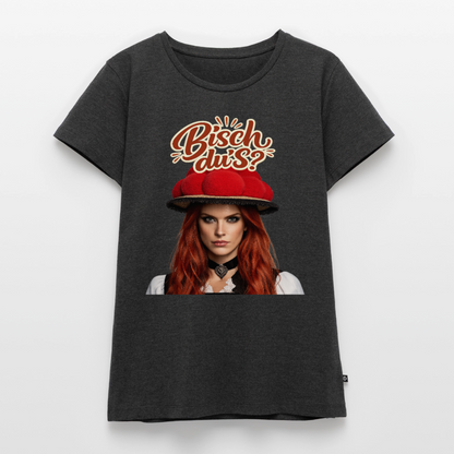 Bisch du’s? – Schwarzwaldmädel | Frauen Premium T-Shirt - Anthrazit meliert
