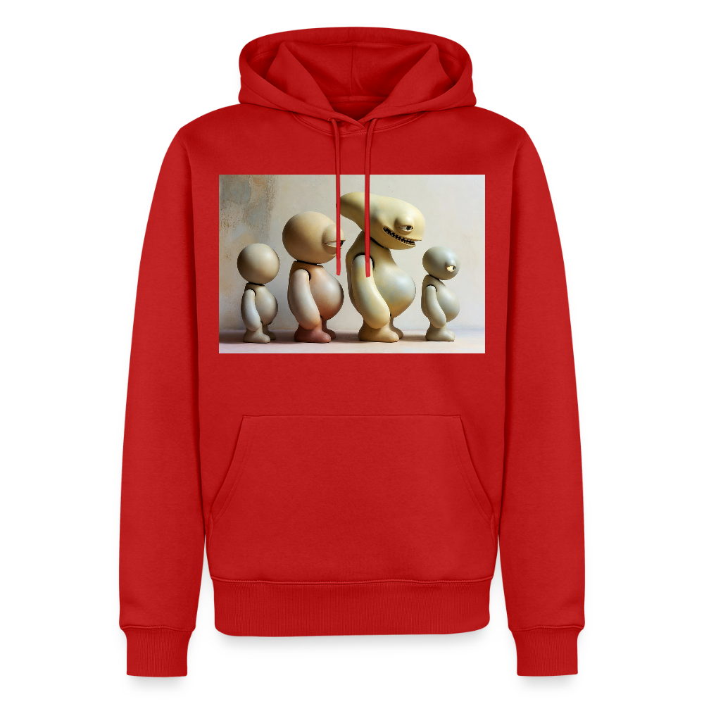 So wachsen wir also | Männer Premium Hoodie - Rot