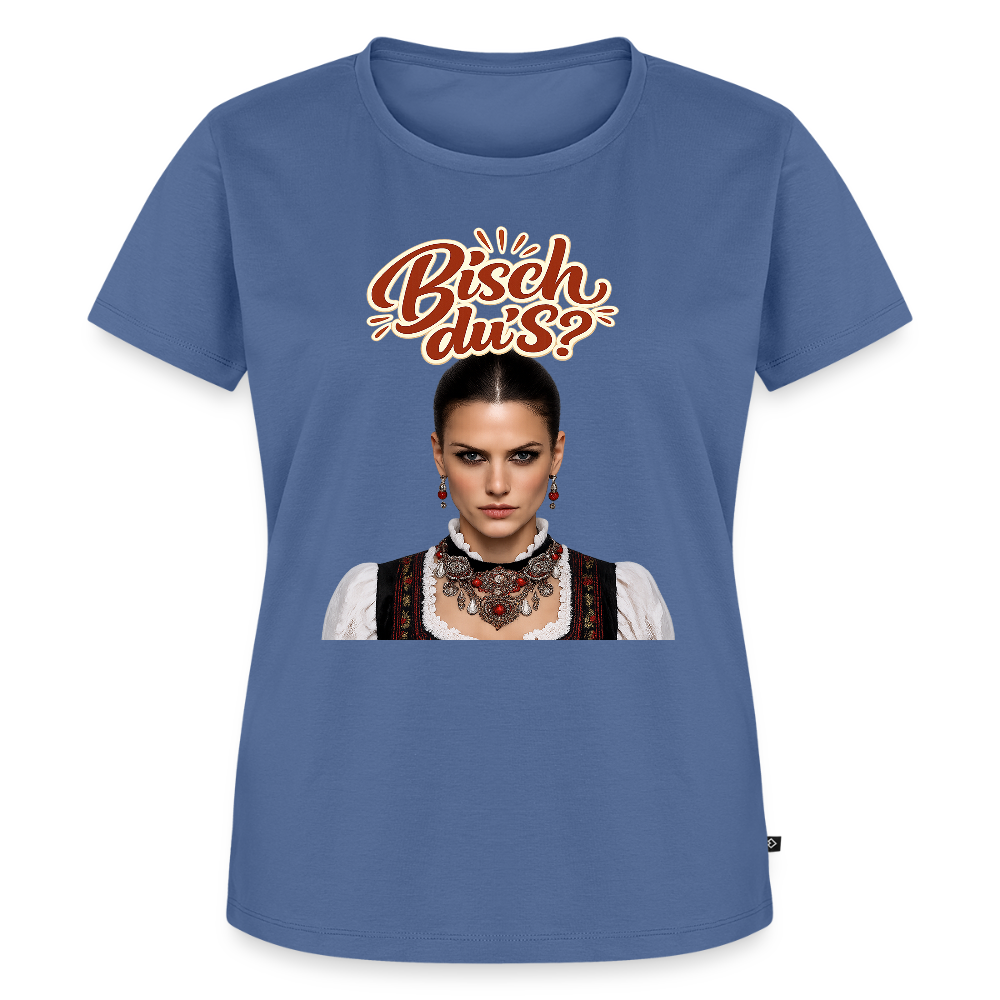 Schwarzwaldstolz – Sie weiß, wer sie isch | Frauen Premium T-Shirt - Taubenblau