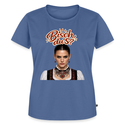 Schwarzwaldstolz – Sie weiß, wer sie isch | Frauen Premium T-Shirt - Taubenblau