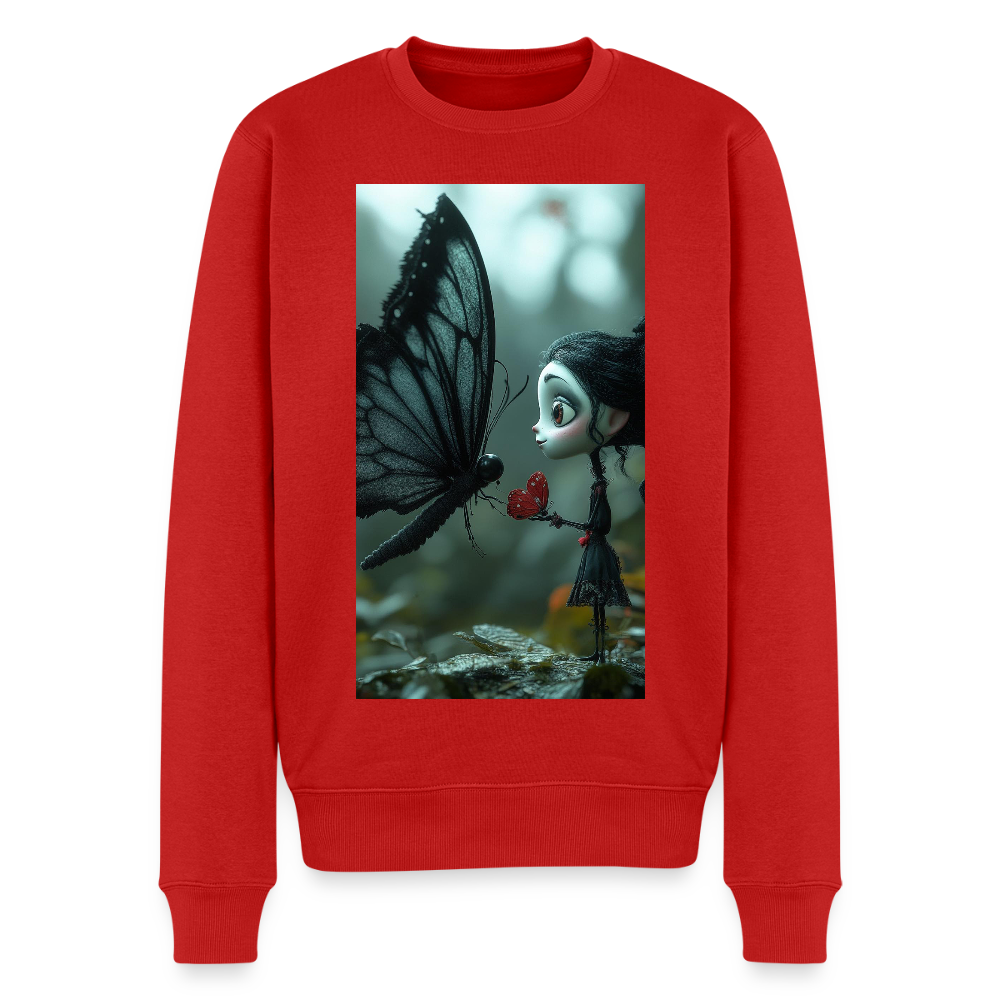 Mut für einen Moment |  Männer Premium Pullover - Rot