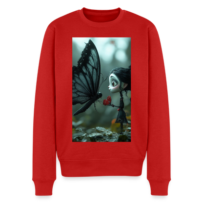 Mut für einen Moment |  Männer Premium Pullover - Rot