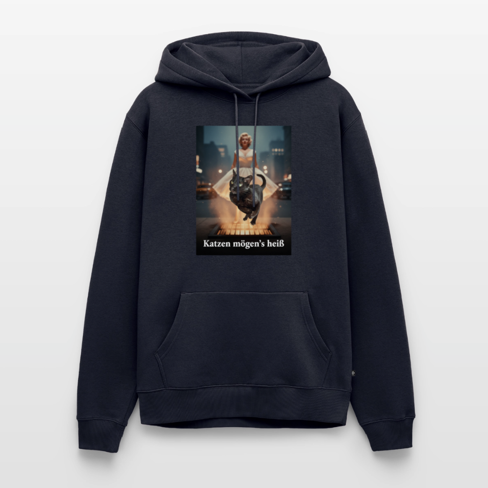 Katzen mögen’s heiß | Männer Premium Hoodie - Navy
