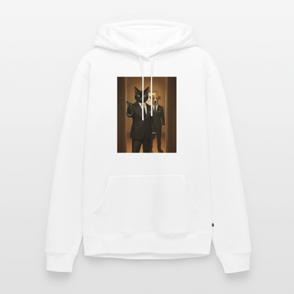 Krümel – Say Meow Again | Männer Premium Hoodie - Weiß