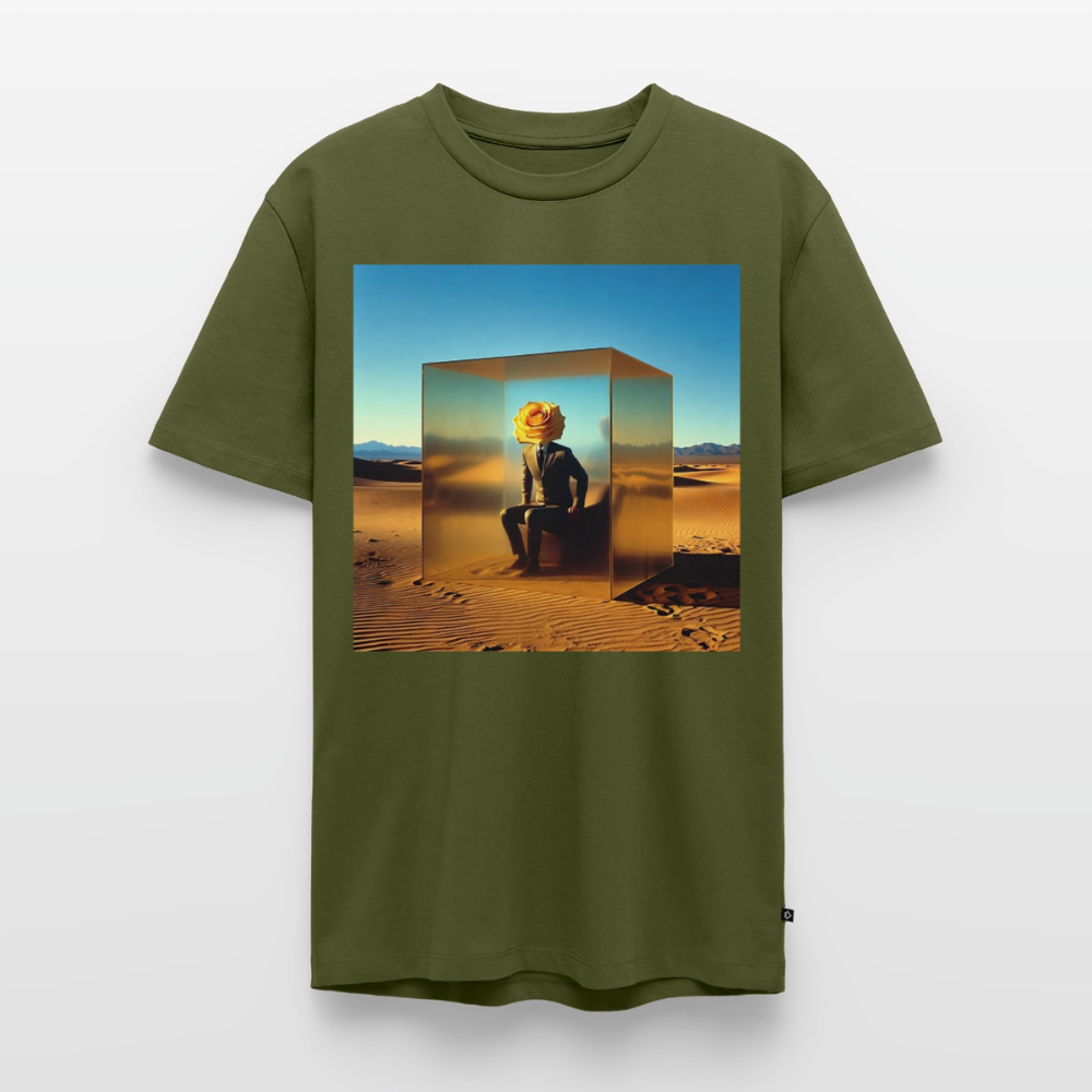Gefühle unter Glas | Männer Premium T-Shirt - Khaki