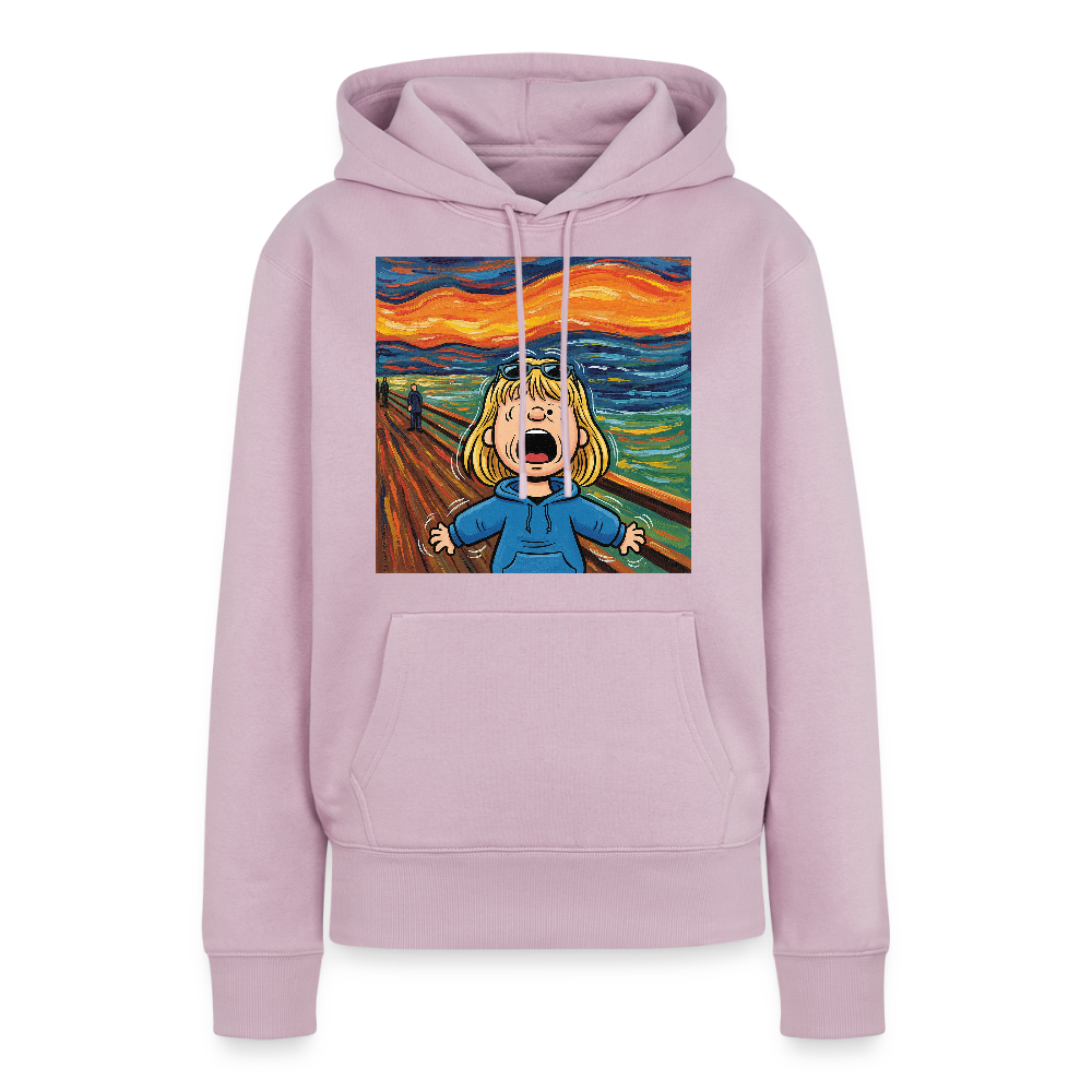 Der Schrei… manchmal bist du es selbst | Frauen Premium Hoodie - Altrosa