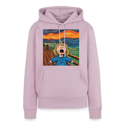 Der Schrei… manchmal bist du es selbst | Frauen Premium Hoodie - Altrosa