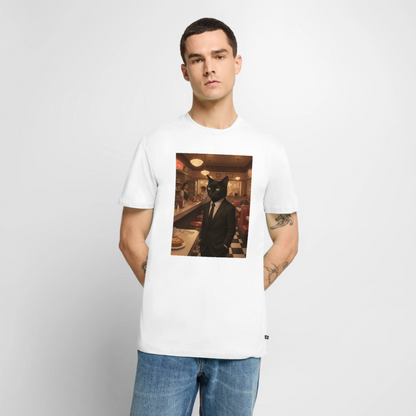 Krümel – Royale mit Pfote | Männer Premium T-Shirt - Weiß