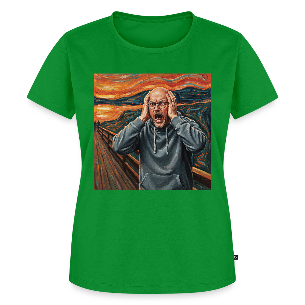 Der Schrei… wenn es wirklich reicht | Frauen Premium T-Shirt - Grün
