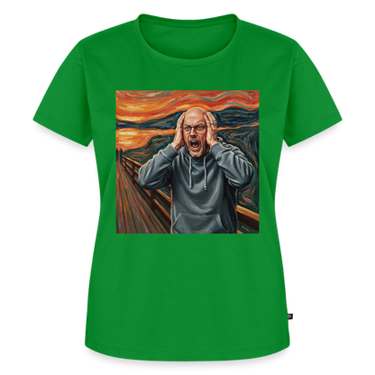 Der Schrei… wenn es wirklich reicht | Frauen Premium T-Shirt - Grün
