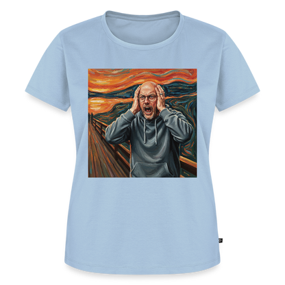 Der Schrei… wenn es wirklich reicht | Frauen Premium T-Shirt - Hellblau
